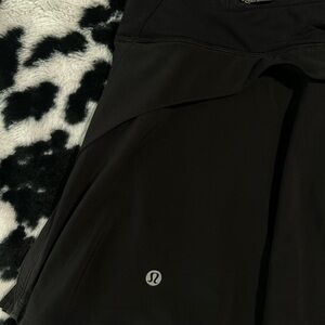 lululemon athletica Black Athletic Skirt with Inner Shorts